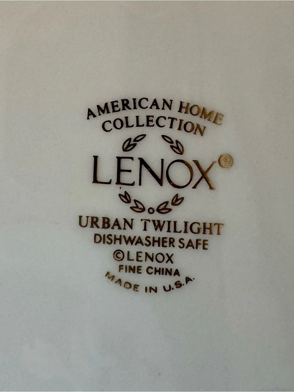 Lenox Urban Twilight Cream Gravy Boat and Underplate